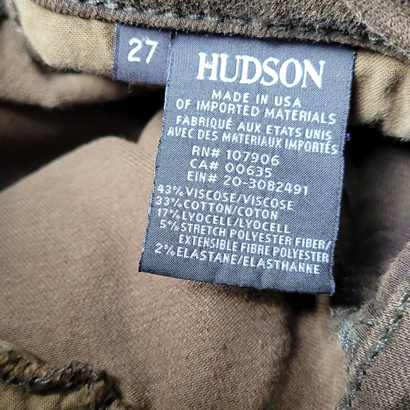 HUDSON Krista Ankle Super Skinny Camo Jeans 27 - Picture 2 of 7
